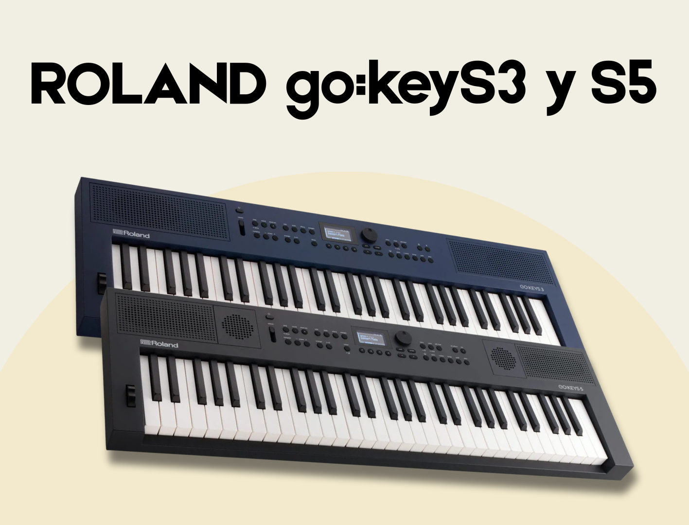 Roland GO:KEYS 3 y 5: creatividad sin límites