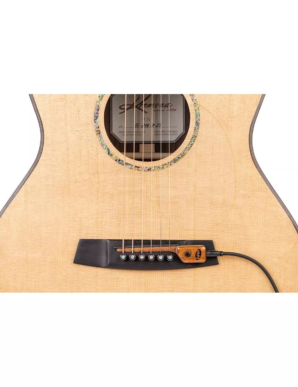 Tipos de pastillas piezoeléctricas para guitarras acústicas