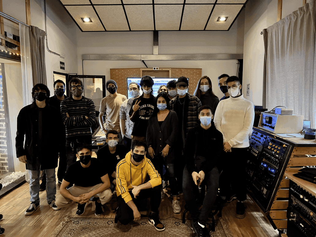 Microfusa en los estudios de Metropol