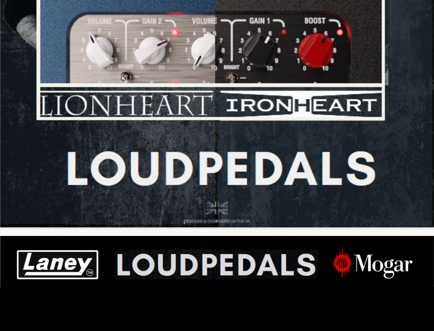 ¡Descubre los nuevos BCC Loudpedals de Laney!
