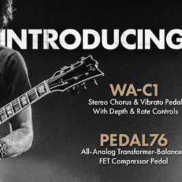 Novedades Warm Audio: WA-C1 y Pedal76