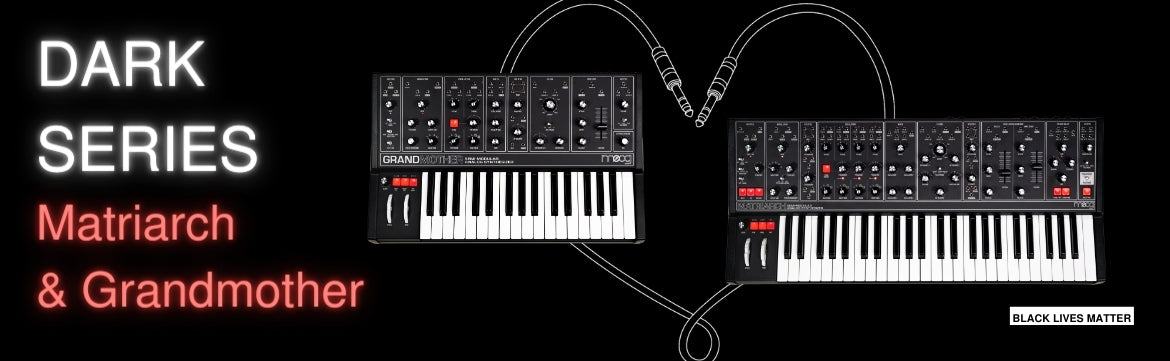 Moog presenta Dark Series para Matriarch y Grandmother