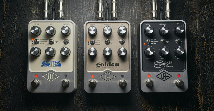 NUEVOS PEDALES DE EFECTOS UNIVERSAL AUDIO