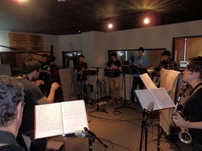 El estudio 1 de microFusa escogido para grabar el nuevo disco de la Star Wood Band