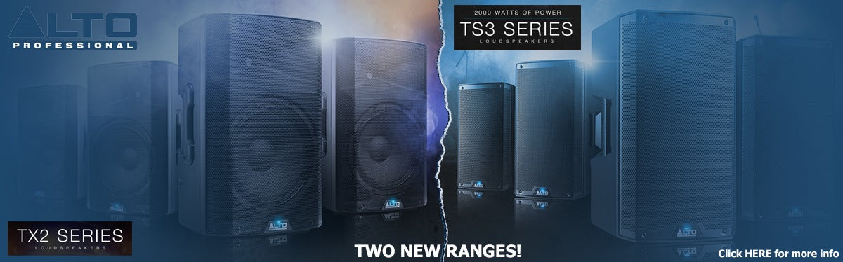 Revisamos las series de altavoces ALTO PROFESSIONAL, para ti.