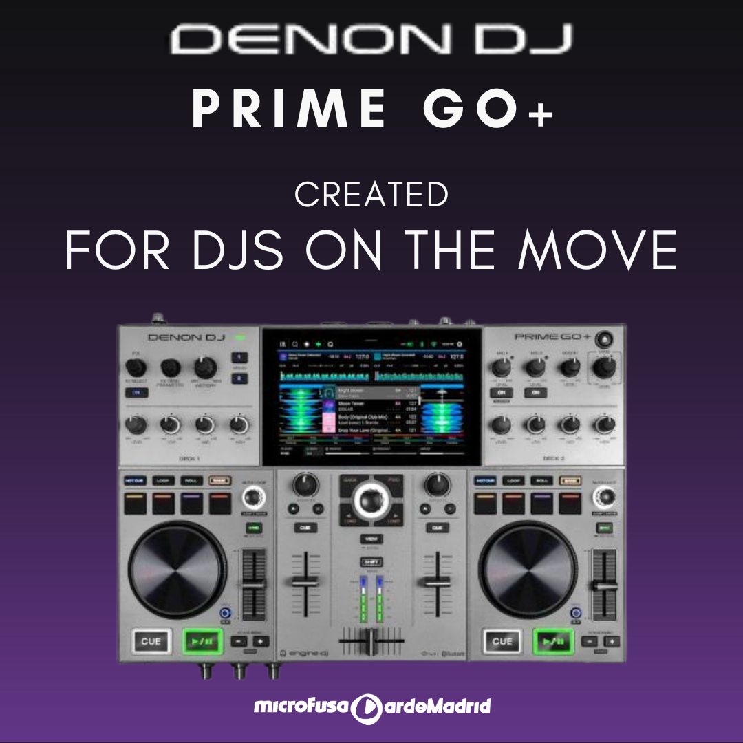 Ya disponible el NUEVO Denon DJ PRIME GO+