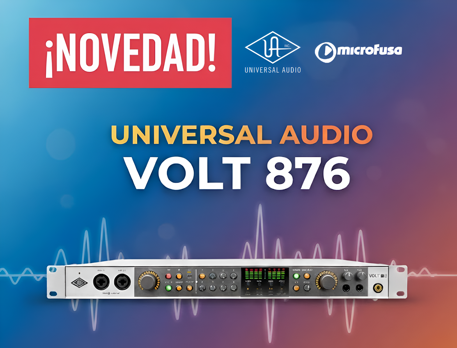¡NUEVO! Volt 876: Sonido profesional al instante