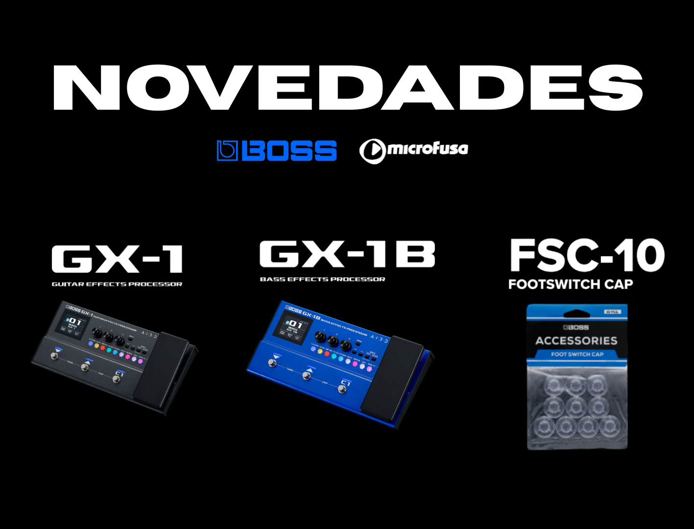 Novedades Boss: Lo Nuevo para Bajistas/Guitarristas