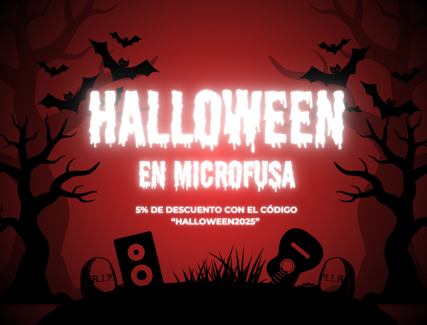 Descuento Halloween 2025: 5% en TODO