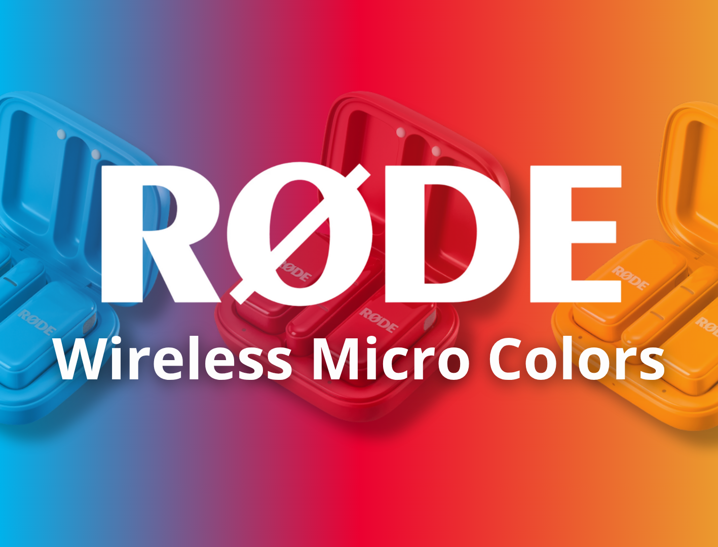 Rode Wireless Micro Colors: ¡Auriculares ÚNICOS!
