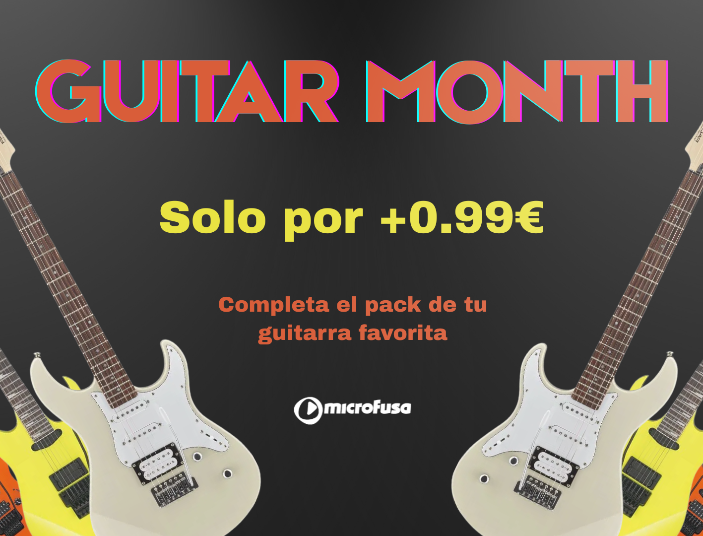 Guitar Month: Completa tu set por menos de 1€