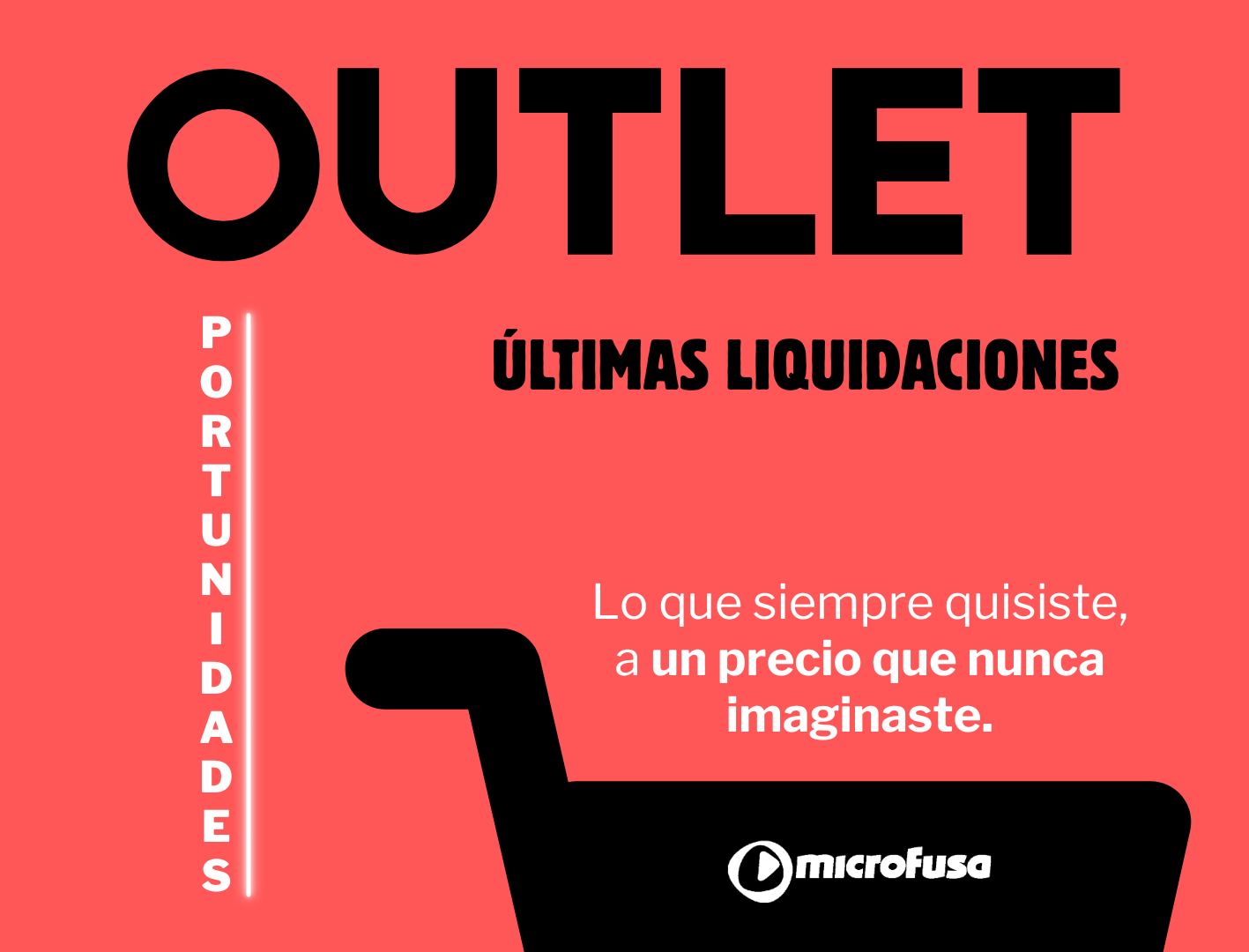 Outlet Microfusa: Liquidaciones de octubre 2025