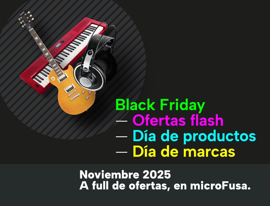 Black Friday en Microfusa | El mes del sonido