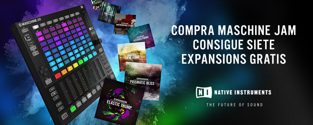 Compra Maschine Jam en Microfusa y llévate 7 Expansions gratis.