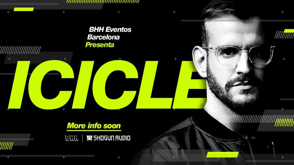 BHH eventos presenta: ICICLE en Barcelona el viernes 16 de marzo.