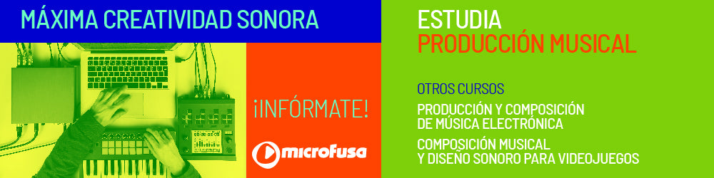 Cursos presenciales de Producción Musical microFusa 2018.