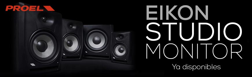 Eikon, la nueva serie de monitores de estudio de Proel