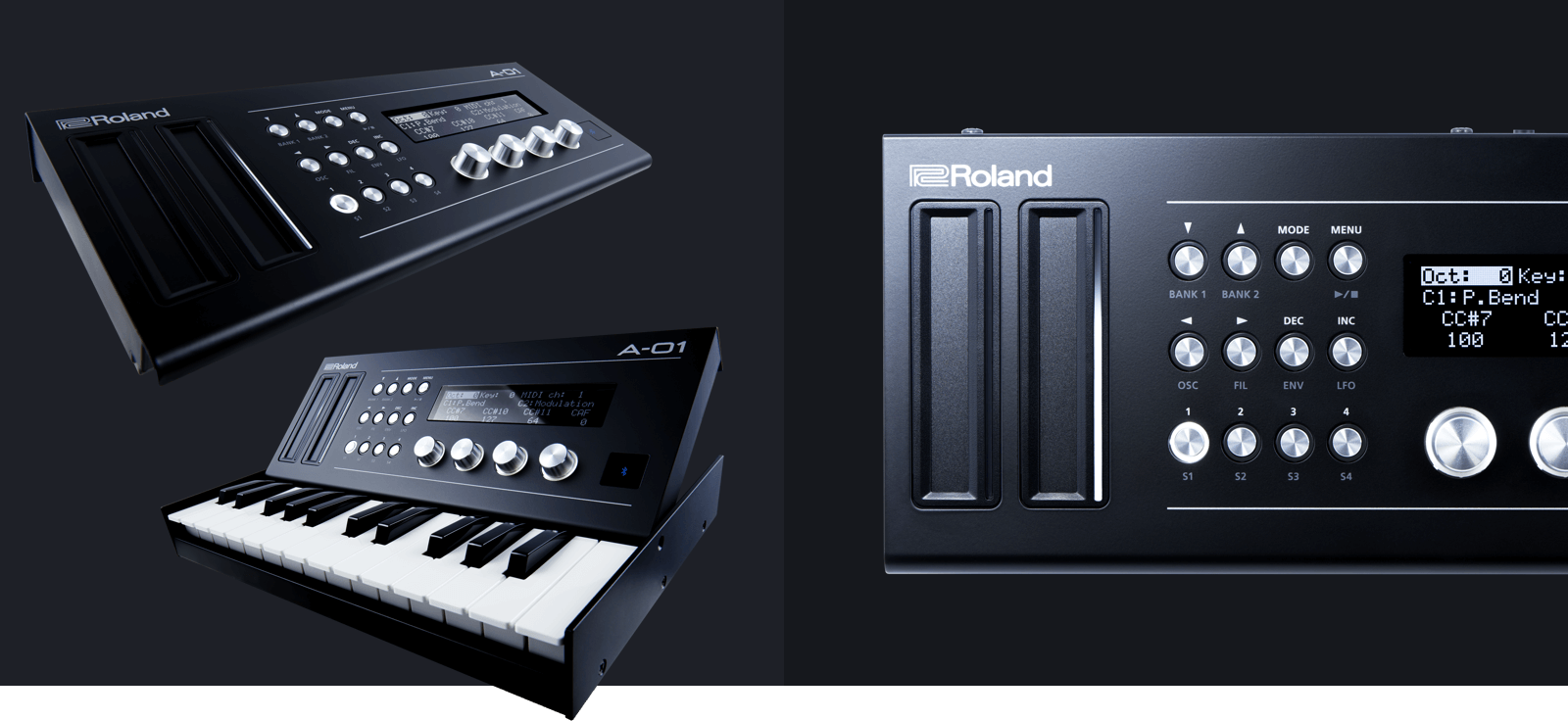 Roland A-01, controlador y motor de sonido de bolsillo (NAMM 2016)