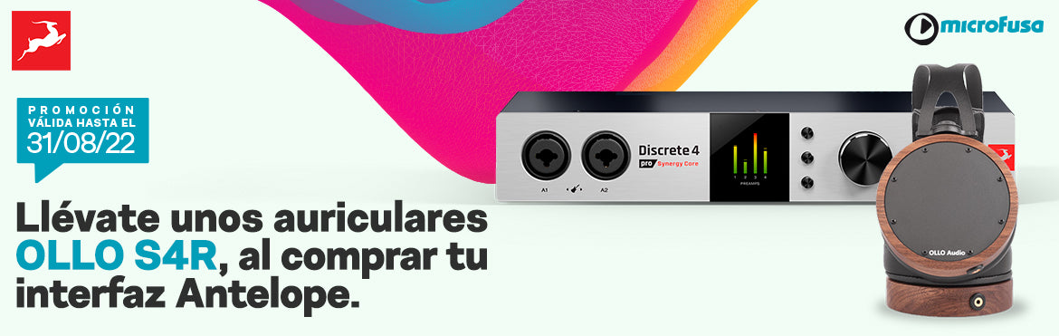 ESTE VERANO, ANTELOPE AUDIO Y MICROFUSA REGALAN AURICULARES