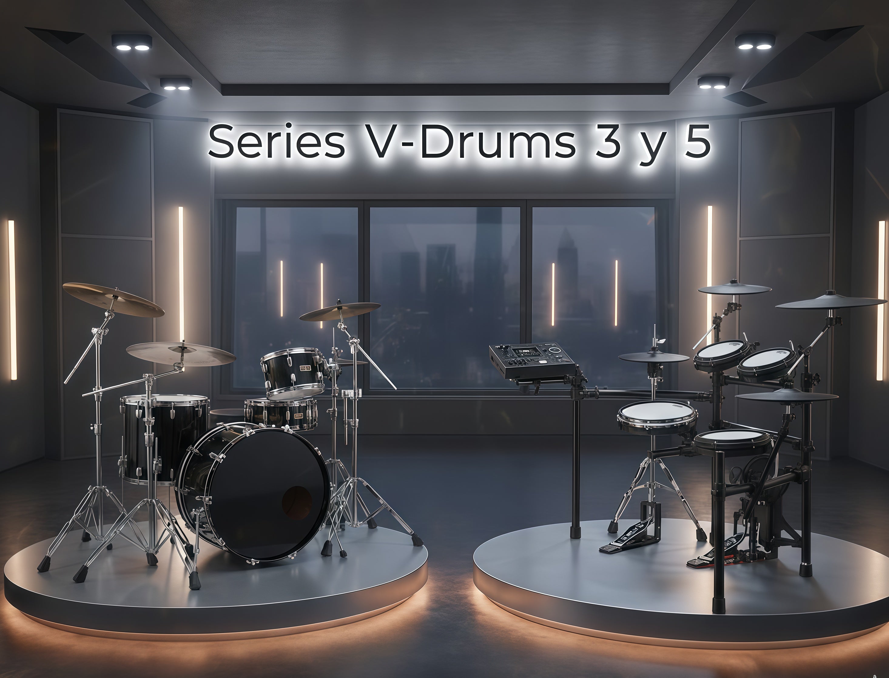 Nuevas Roland V-Drums 3 y 5