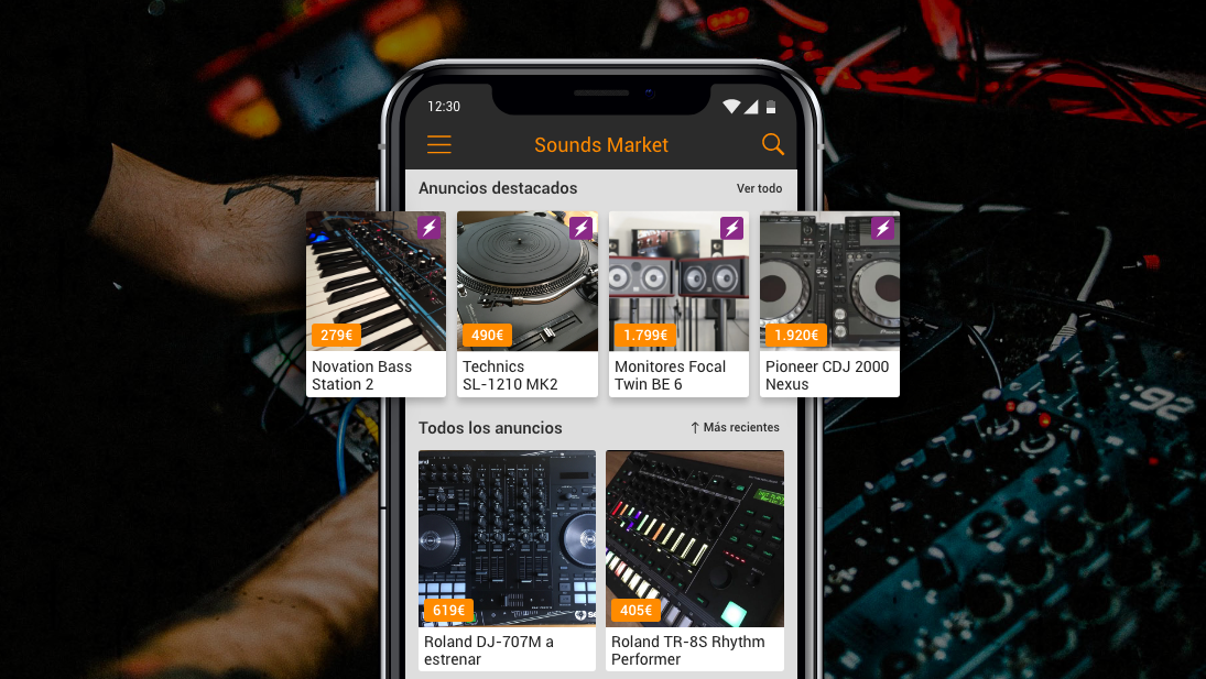 SOUNDS MARKET: LA APP/WEB DE COMPRAVENTA ESPECIALIZADA EN DJ Y PRODUCCIÓN