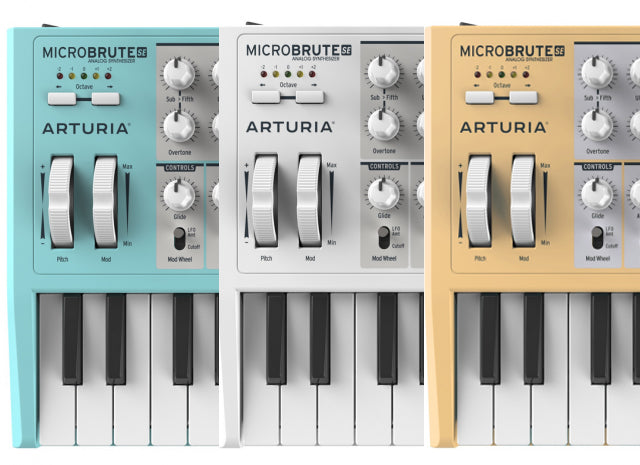 Arturia MicroBrute SE, edición especial a todo color.