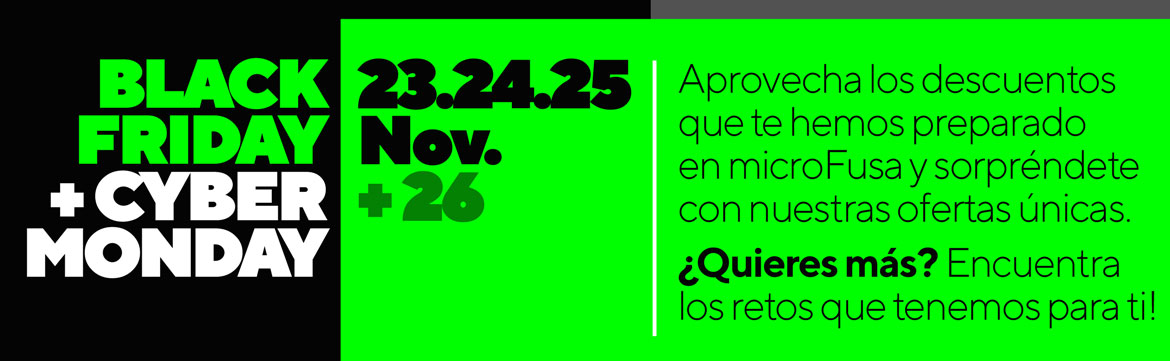 GUÍA DE COMPRAS BLACK FRIDAY MICROFUSA 2018.