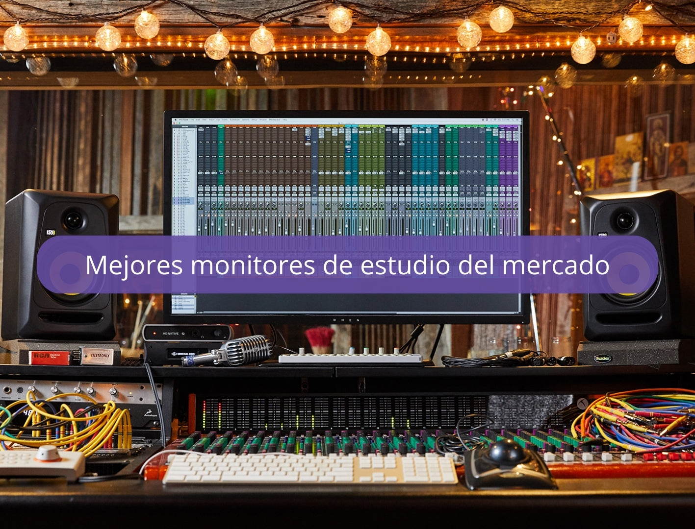 Mejores monitores de estudio del mercado