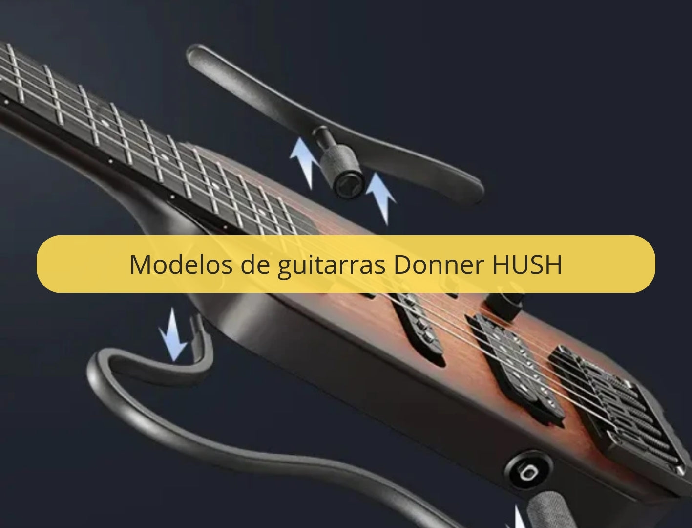 Modelos de guitarras Donner HUSH
