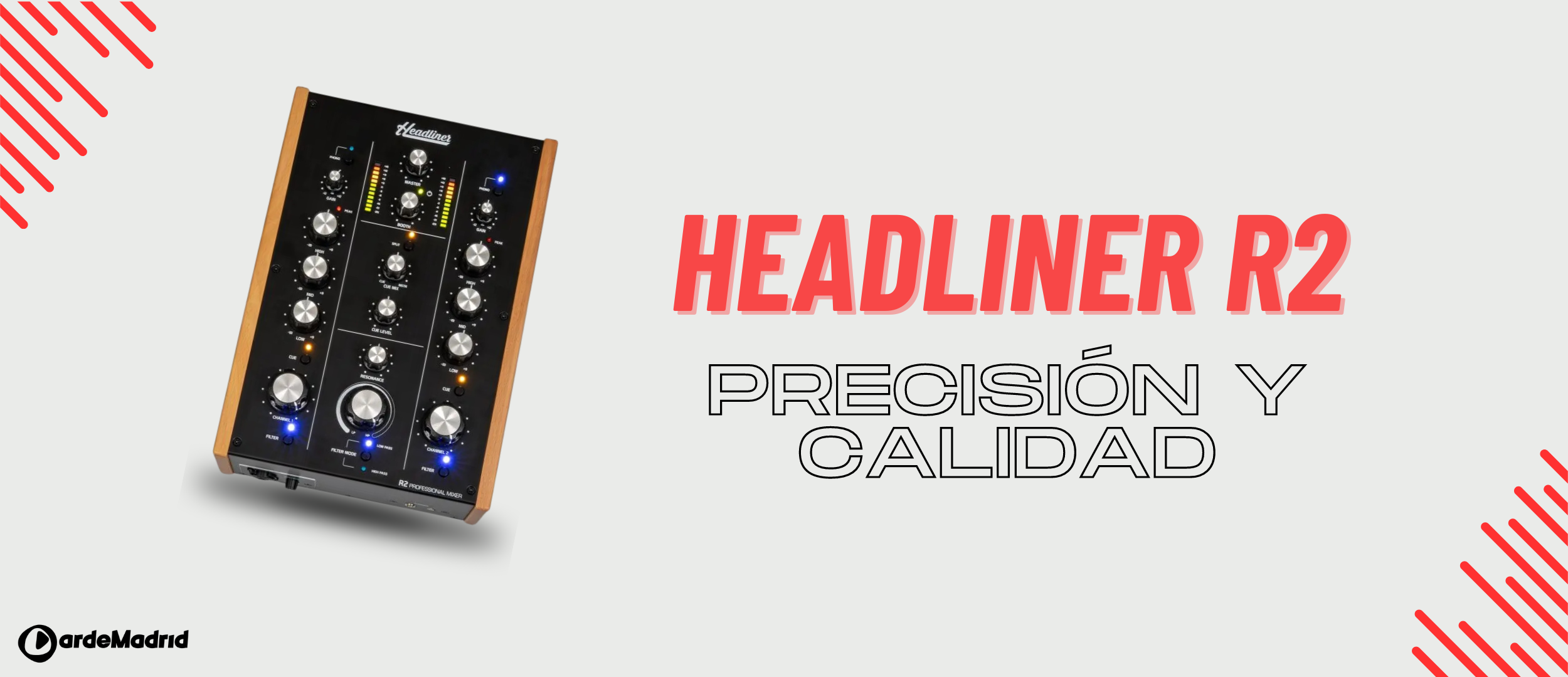 Headliner R2: Precisión y calidez en un mezclador
