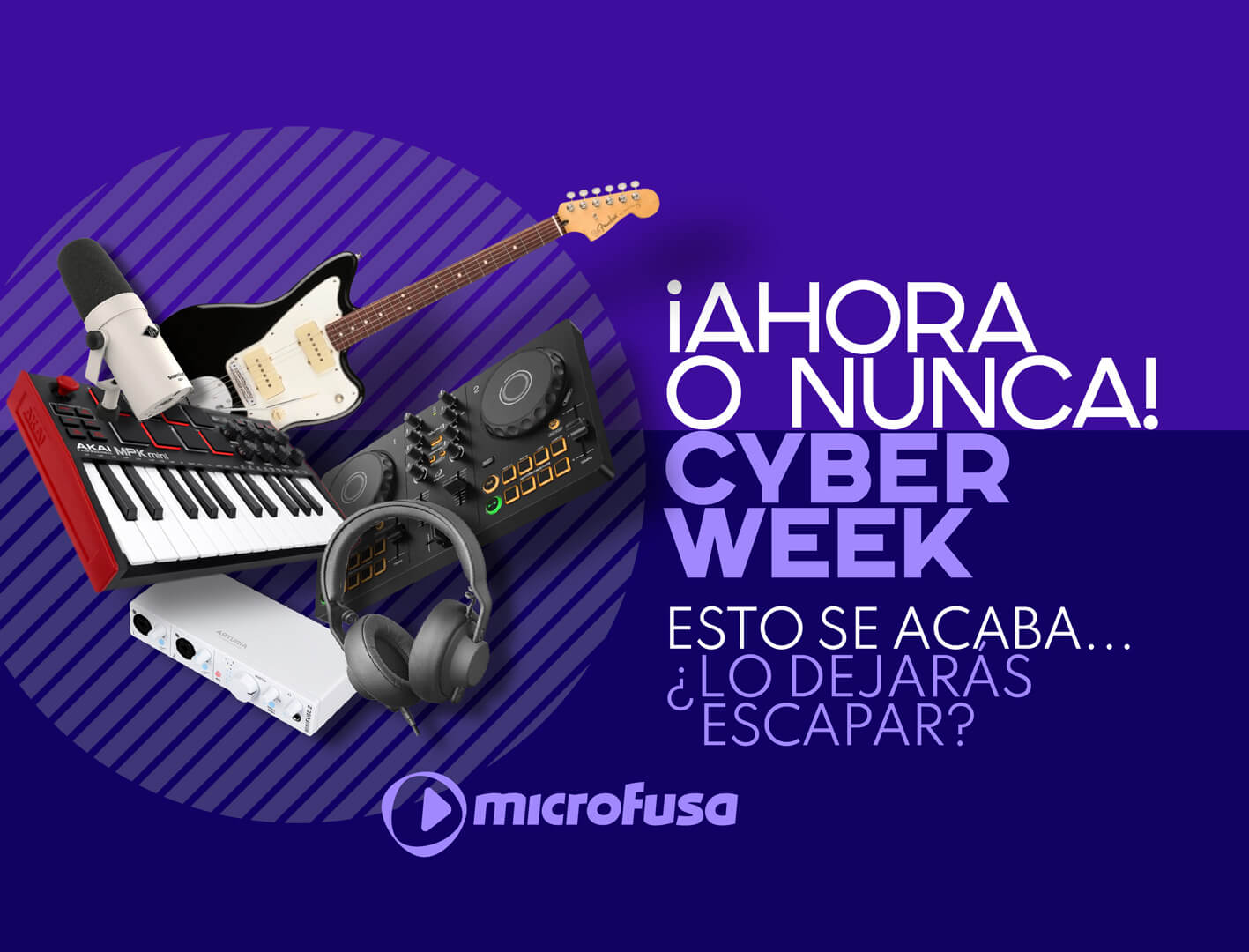 Cyber Week en Microfusa: Últimos descuentos 2025