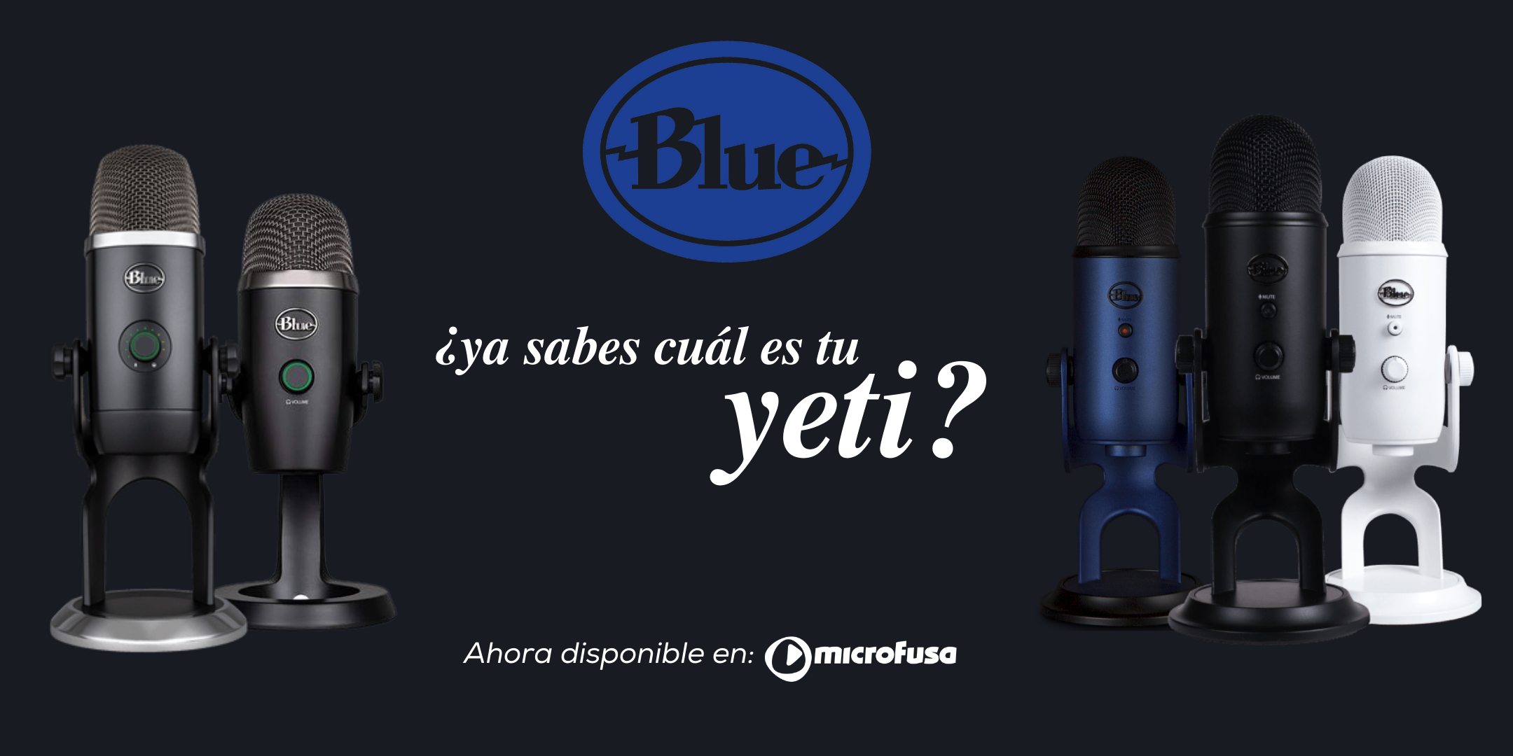 DESCUBRE LA VERSATILIDAD DE LOS MICRÓFONOS BLUE