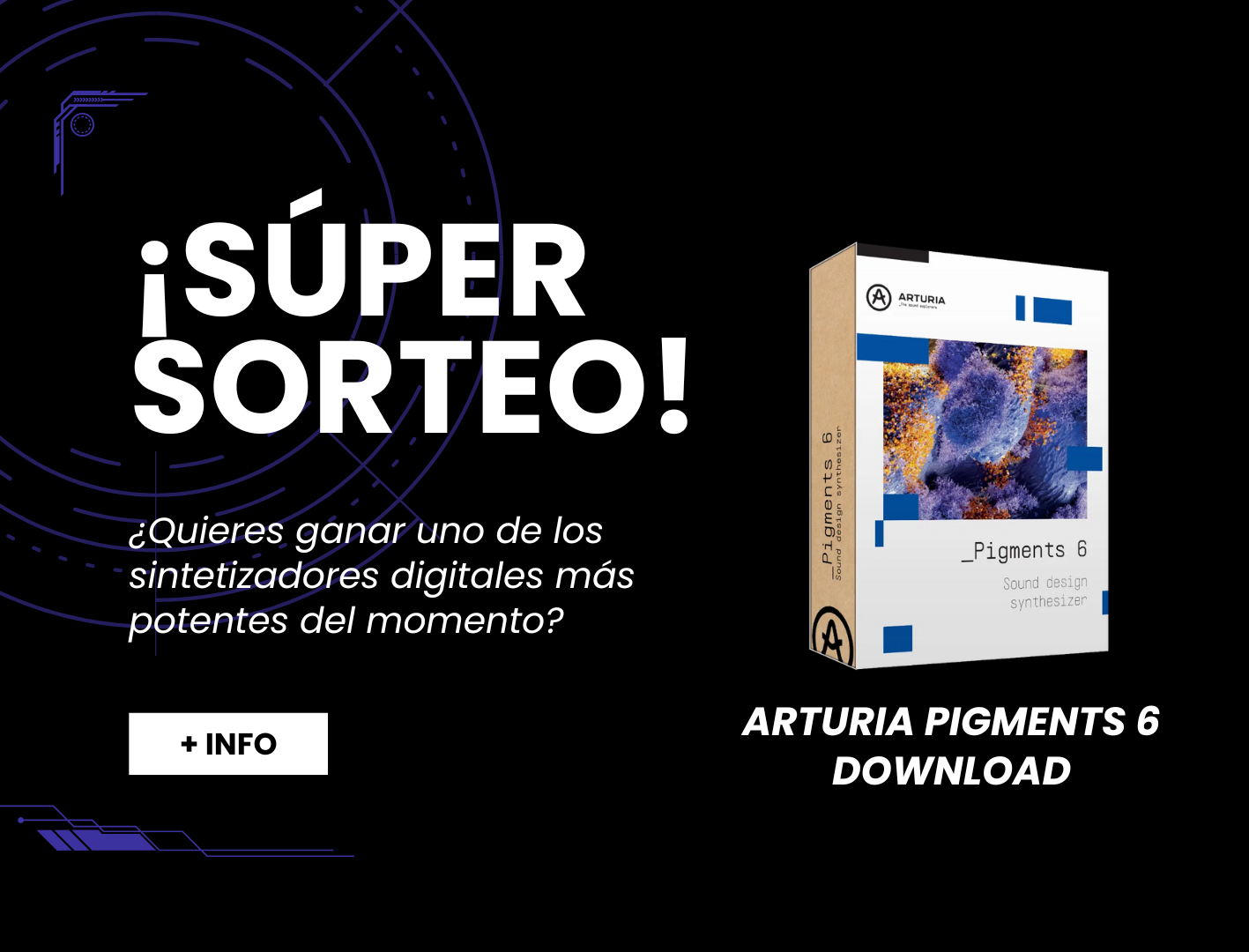 !SÚPER SORTEO! Plugin de Arturia Pigments 6