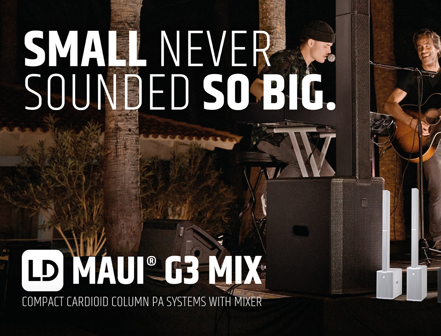 ¡Nuevos MAUI G3 MIX de LD Systems en Micorfusa!