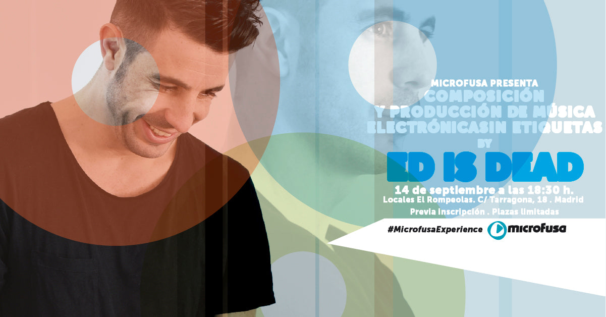 El ciclo #UnDJcrea arranca en nuestra escuela de Madrid con Ed is Dead