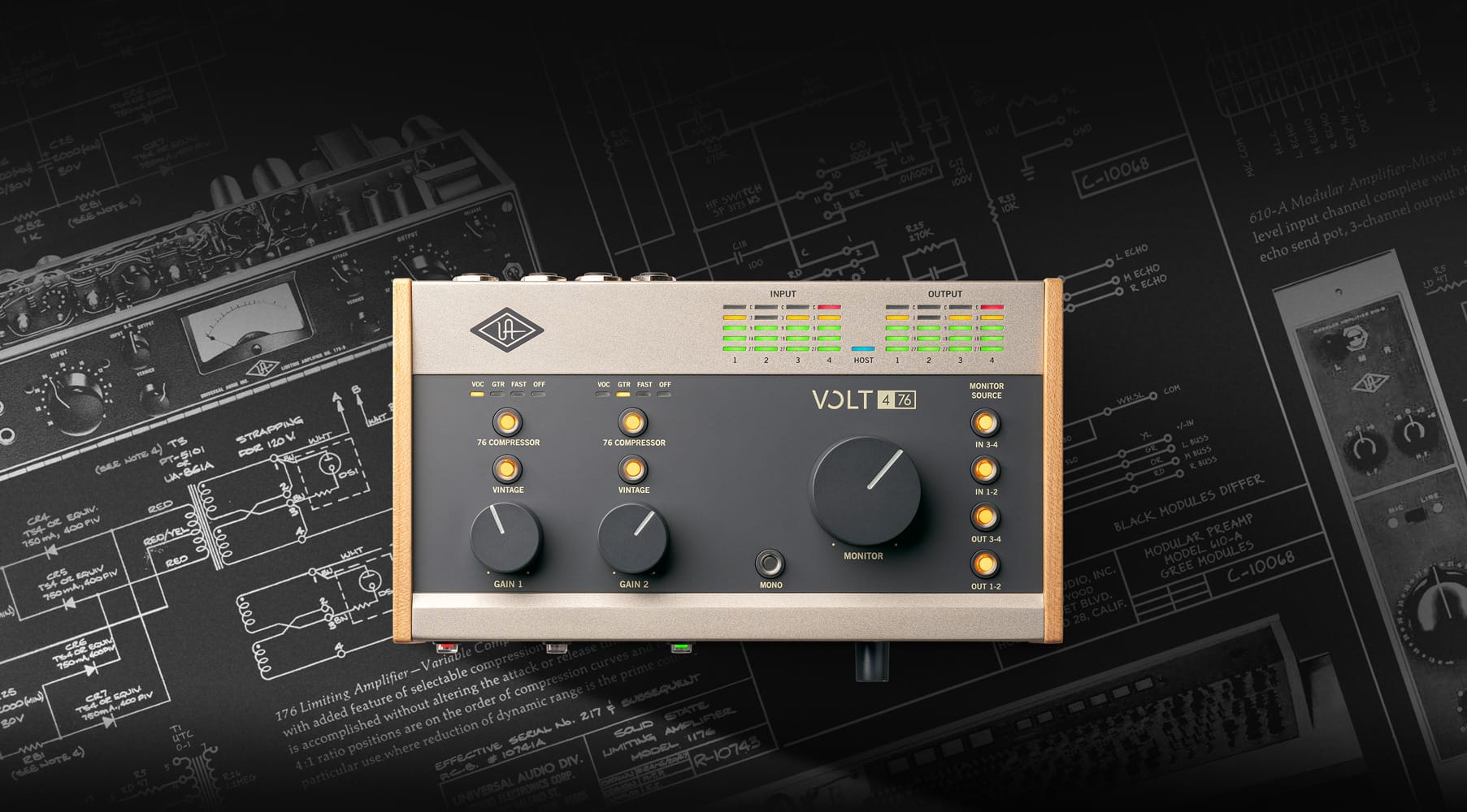 LA NUEVA SERIE DE INTERFACES DE AUDIO DE UNIVERSAL AUDIO VOLT