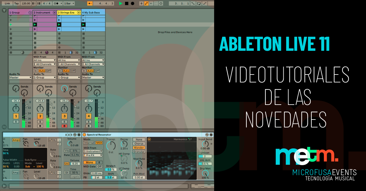 LANZAMIENTO DE ABLETON LIVE 11