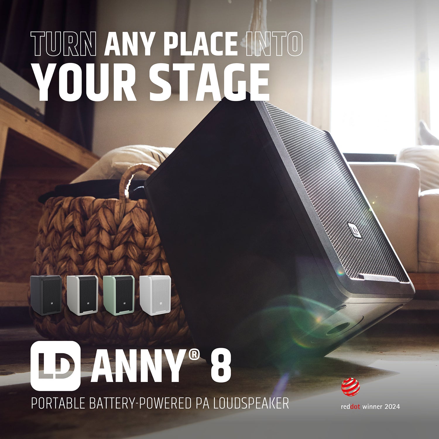 Descubre la nueva serie ANNY® 8 de LD Systems