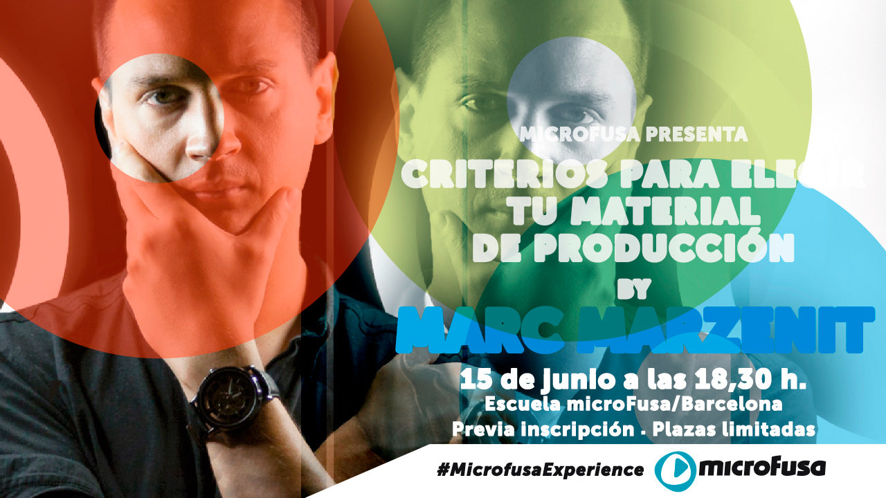 Microfusa presenta "Criterios para elegir tu material de producción" by Marc Marzenit
