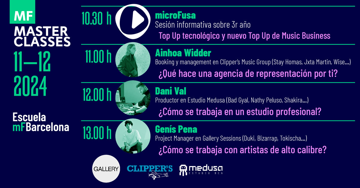Masterclasses en Microfusa Barcelona