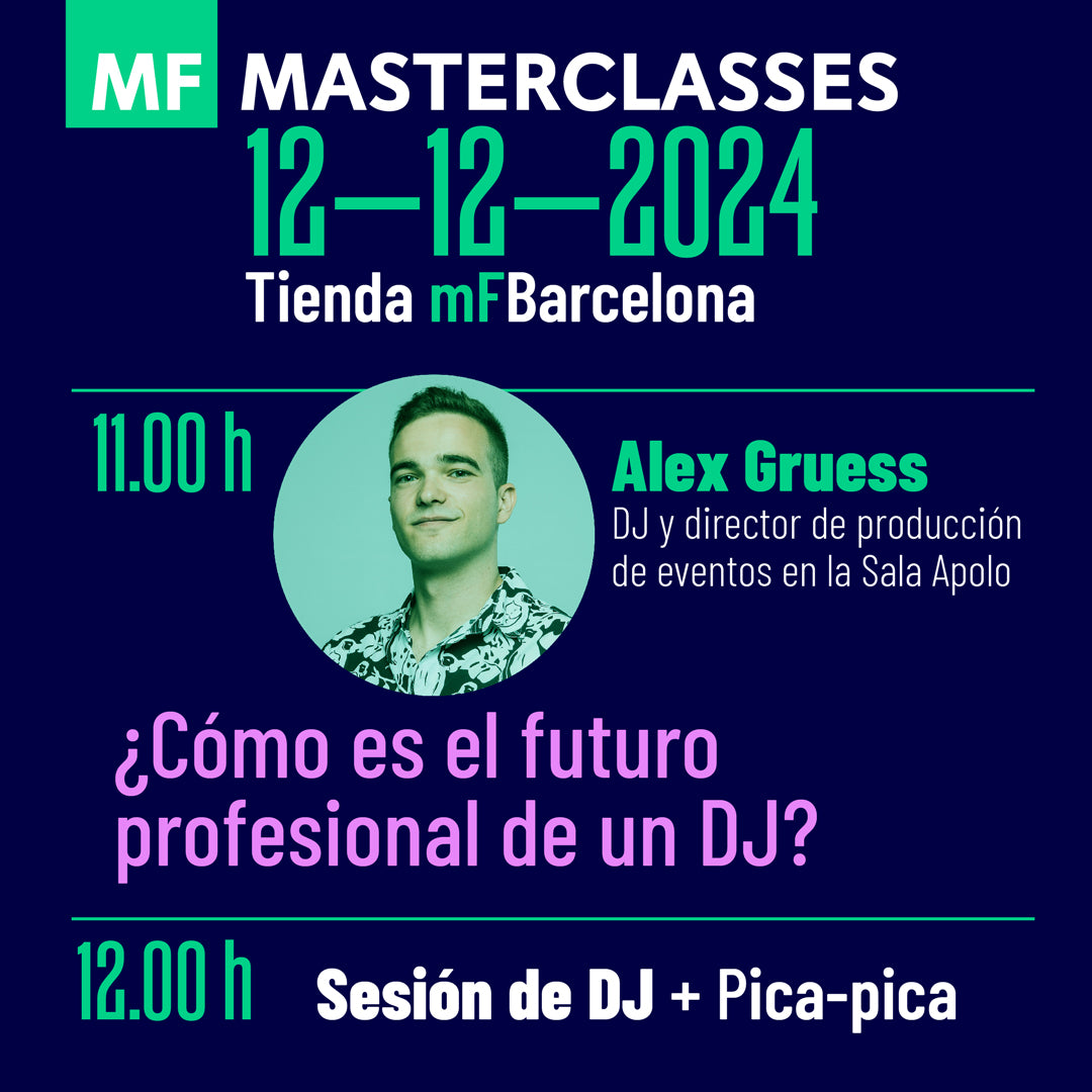Masterclass en la Tienda Microfusa Barcelona: Explorando el Futuro Profesional de un DJ