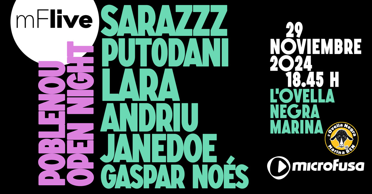 mFLive en Poblenou Open Night