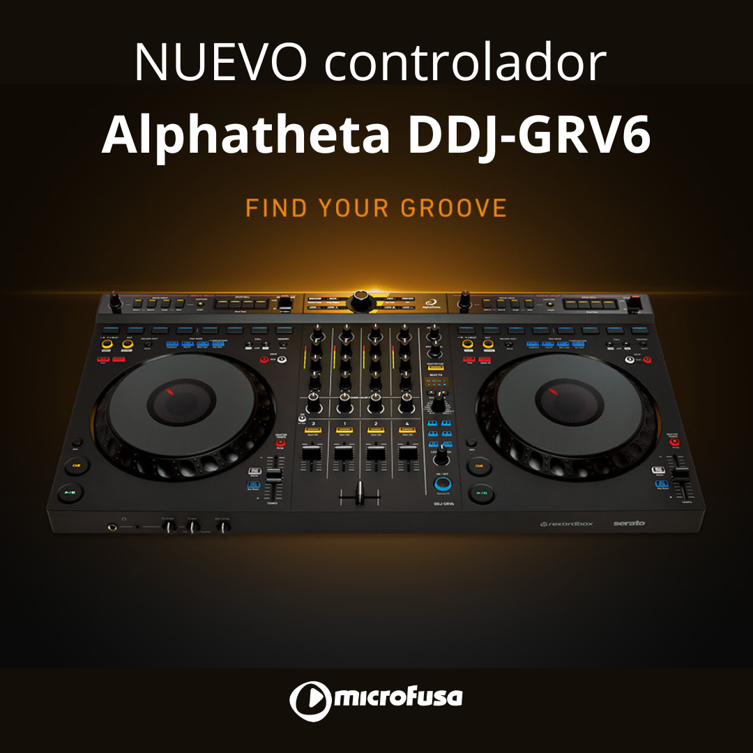 Descubre el nuevo controlador Alphatheta DDJ-GRV6: Innovación, creatividad y control total