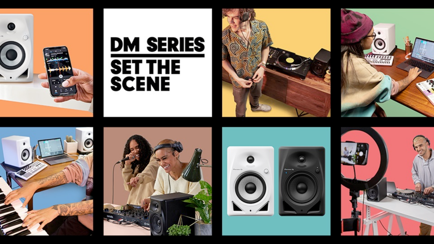 PIONEER DJ ACTUALIZA LA SERIE DE MONITORES DM CON NUEVOS MODELOS PARA DJS Y PRODUCTORES.