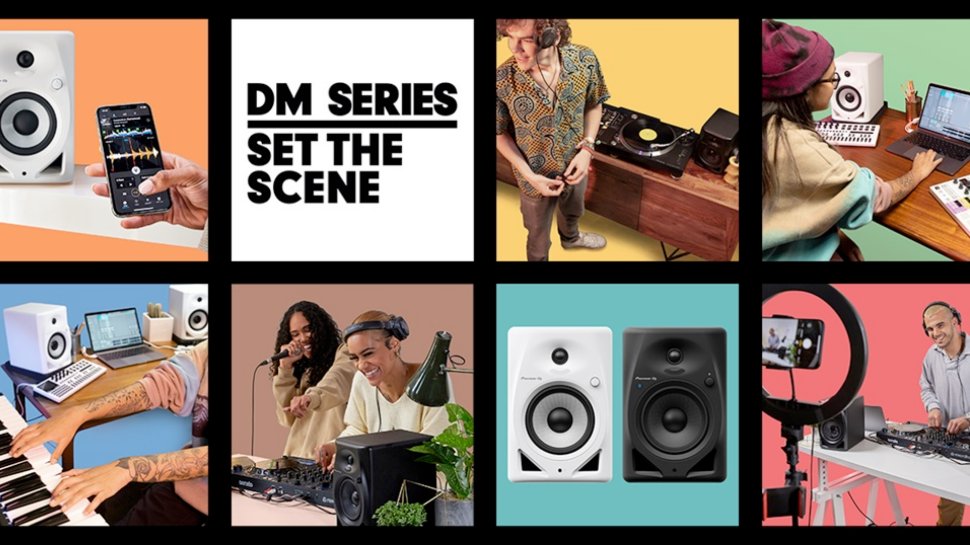 PIONEER DJ ACTUALIZA LA SERIE DE MONITORES DM CON NUEVOS MODELOS PARA DJS Y PRODUCTORES.