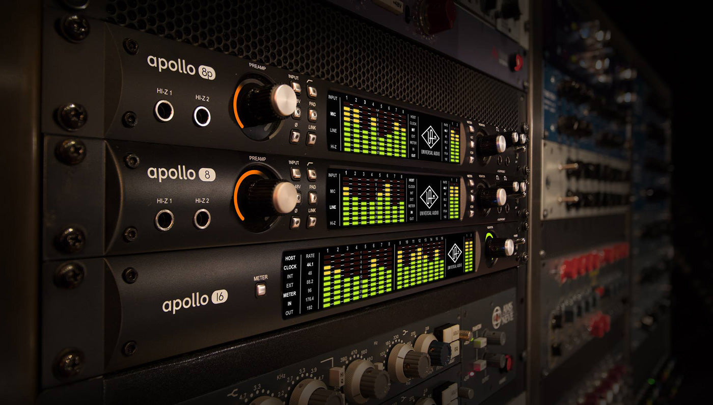 Interfaces de audio Apollo: legado analógico legendario e innovación digital de vanguardia