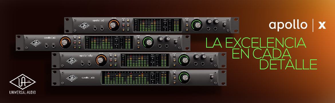 Apollo X de Universal Audio, la nueva generación de interfaces de audio.