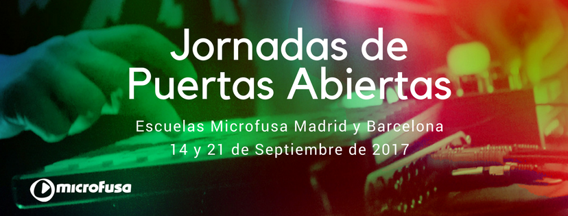 Ven a las Jornadas de puertas abiertas de las Escuelas Microfusa - 14 y 21 de septiembre 2017