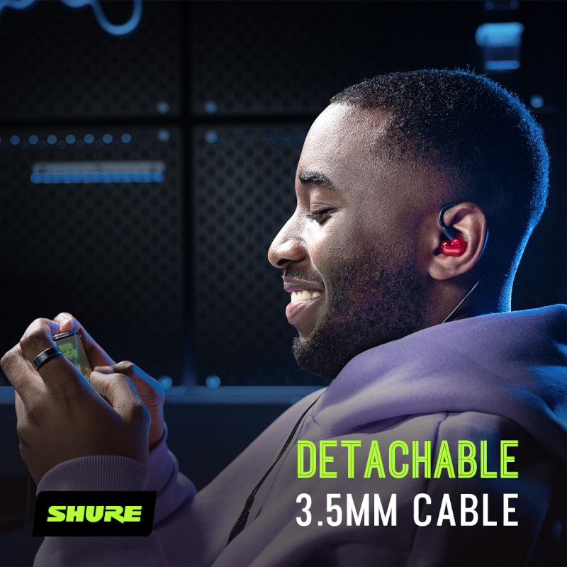 ¡Nueva edición especial SE215 en color rojo de Shure!