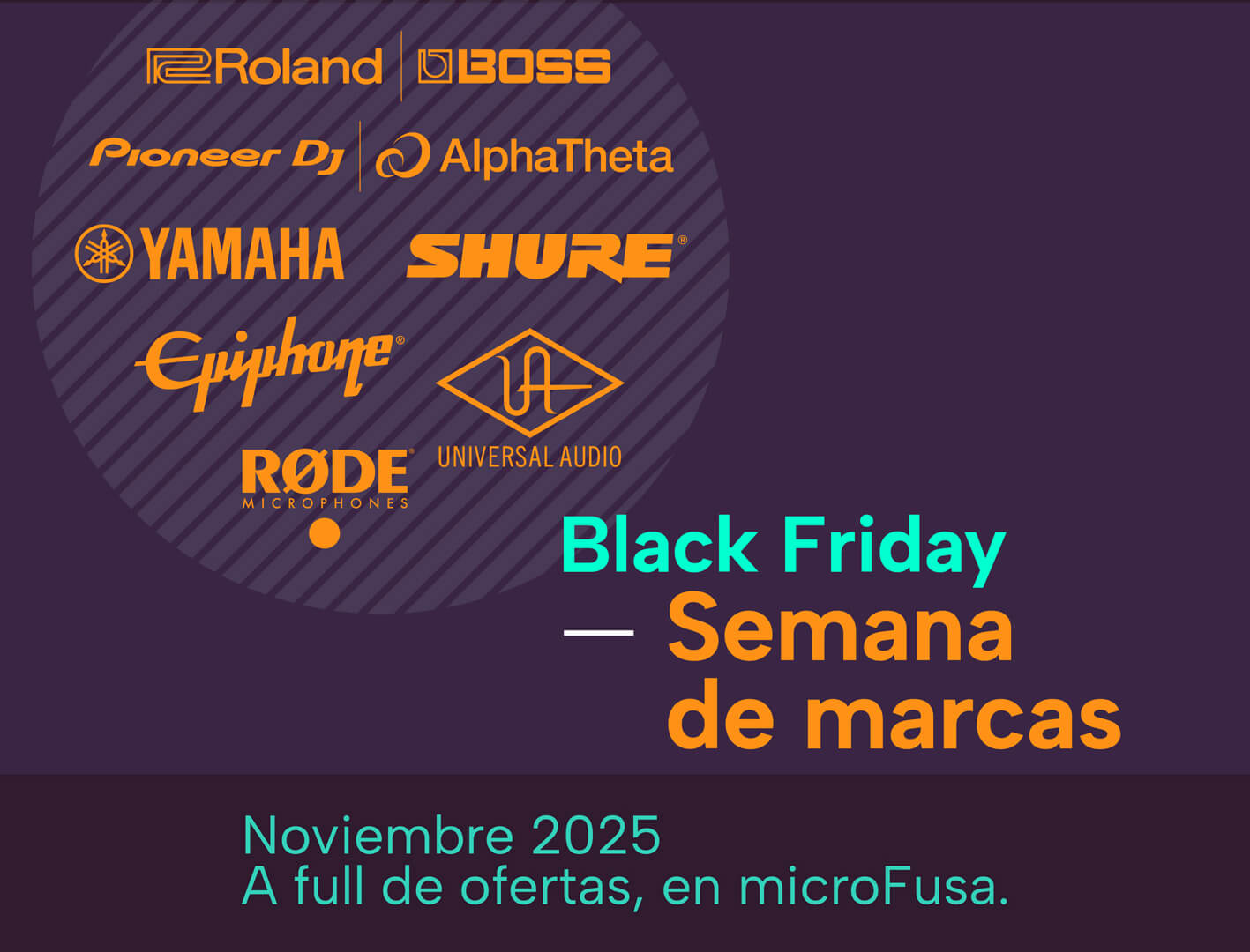 La semana de las marcas: Black Friday en Microfusa